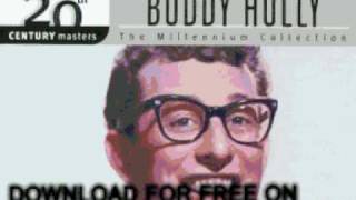 buddy holly  Words of Love  The Best of Buddy Holly the M [upl. by Acinomaj]