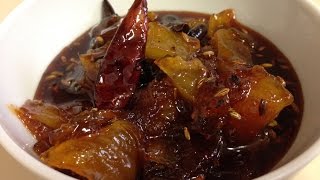 Sweet and Spicy Mango Chutney  Nepali Food Recipe  Anup Kitchen [upl. by Leihcey]