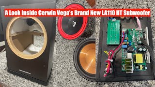 A Look Inside The Brand New Cerwin Vega LA110 Home Theater Subwoofer [upl. by Modesty]