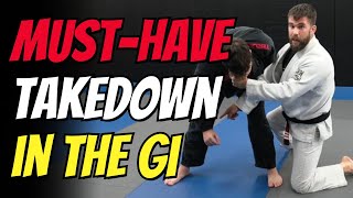 A Powerful Takedown for Gi BJJ amp Basics on How to Grip Fight [upl. by Cynthia796]