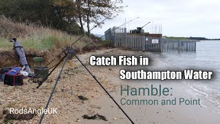 Catch Fish in Southampton Water HAMBLE COMMON AND POINT [upl. by Niffirg]