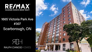 1665 Victoria Park Ave Unit 307  Scarborough ON [upl. by Htilil]