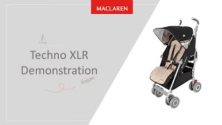 Maclaren Techno XLR Stroller Travel System [upl. by Gunning]