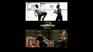 Tony Jaa vs Marrese Crump The Protector 2 2022 fight scene shorts PART 2 [upl. by Toy]