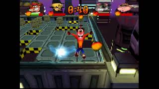 Crash Bash PSX Part 1871 Space Bash Trophy Challenge [upl. by Falzetta]