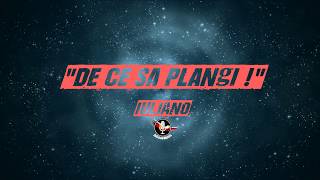 IULIANO  DE CE SA PLANGI ♫ LYRICS VIDEO [upl. by Latton901]