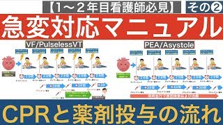 【１〜２年目看護師必見！】急変対応マニュアル🚑その② [upl. by Hardwick]