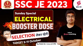 SSC JE 2023 Electrical Marathon  selection लेकर रहेगें💪 SSC JE 2023 Marathon  By Mohit Sir [upl. by Adamo]