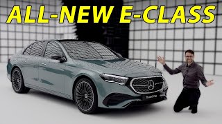 The allnew 2024 Mercedes EClass is a tech and gadget center 🎮 Premiere REVIEW [upl. by Anitnahs916]