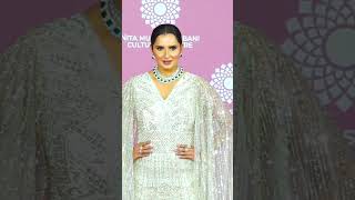 Sania Mirza in competition of designer dresslokks perrtyvirlshorts virlshorts virlshort [upl. by Alburg]