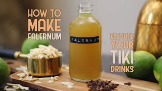 How to Make Falernum at Home  Barbados Syrup for Tiki Cocktails [upl. by Adahs]