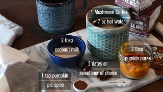 Four Sigmatic Mushroom Coffee Recipes [upl. by Fidellia873]