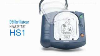 defibrillateur philips laerdal HS1  wwwdefibeu [upl. by Eimar]