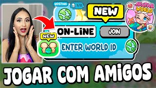 JOGAR ONLINE NO PAZU AVATAR WORLD VAI CHEGAR MARY GAMES DECORANDO AO VIVO [upl. by Tihor]