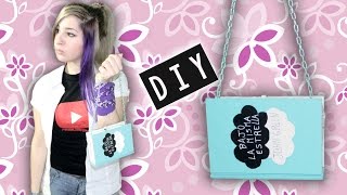 tu CARTERA con forma de LIBRO ✩ DIY [upl. by Patnode]