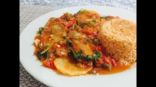 filetes de pescado a la mexicana [upl. by Arly]