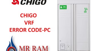 Chigo VRF Error code PC ENGLISH [upl. by Tinya847]