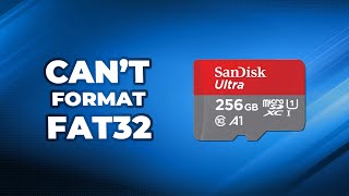 Why Can’t I Format My SD Card to FAT32 [upl. by Phina]