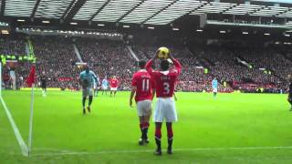 Giggs cheeky throw in [upl. by Esyahc]