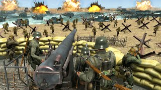 FullScale DDAY Invasion of France…  Gates of Hell Full Campaign [upl. by Ainiger]