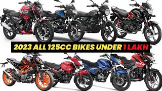 Best 125cc Bikes In 2023 💥 Best All BS7 125cc Bike In India For Best Mileage Low PriceRaiderShine [upl. by Wood]