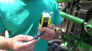 tractor wont start blown starter relay fuse EASY repair  thermostat sensor replacement [upl. by Attem448]