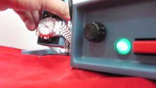 Vibrograf B200A Watch Timing Machine demo2 [upl. by Lemyt]