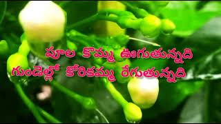 koyilamma paaduthunnadhi telugu song karaoke with lyrics  Vamsi movie [upl. by Meilen612]