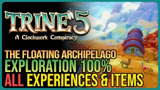 Trine 5  Level 18 The Floating Archipelago 100 Walkthrough  All Experience amp Collectibles [upl. by Chancey]