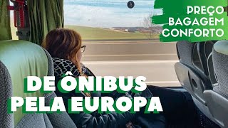 VIAGEM DE ÔNIBUS PELA EUROPA  Como é viajar de ônibus Flixbus Vale a pena [upl. by Clancy]