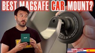 MagSafe Car Mount Review  Nearly perfect [upl. by Vassaux142]