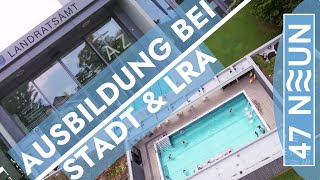 Ausbildung bei Stadt amp Landratsamt  47 NEUN [upl. by Llerryt]