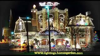 🎄 BEST CHRISTMAS LIGHT DISPLAYS 2023 amp Traditional Christmas Carols [upl. by Niles]