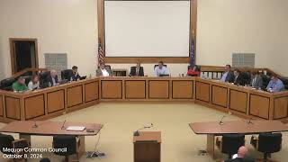 City of Mequon Committee of the Whole Water Utility Commission and Common Council 1082024 [upl. by Angelique]