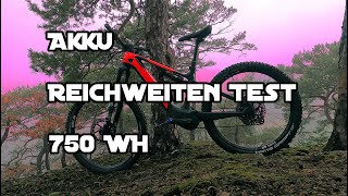 Akku ReichweitenTest  RE 750 Rotwild 2021 short version [upl. by Maryrose433]