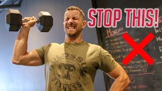 How to PROPERLY Single Arm Shoulder Press For Muscle Gain [upl. by Wamsley]