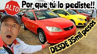 🔥 MUY BARATOS Autos desde 35mil pesos [upl. by Tsenre805]