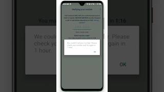 WhatsApp Verification Code Problem  WhatsApp OTP Not Coming  Fixed android shorts [upl. by Triny]