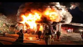 Swarthmore PA 514 Yale Ave Countryside Market 2nd Alarm 12 24 2011avi [upl. by Yevoc]