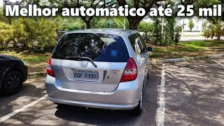 Honda Fit 15 Automático CVT vale a pena Consumo excelente carro também [upl. by Olds]