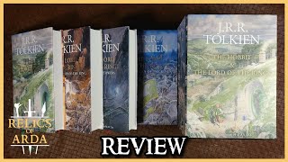 The Hobbit amp The Lord of the Rings Boxed Set Illustrated by Alan Lee 2020 Edition  Review [upl. by Oivat]