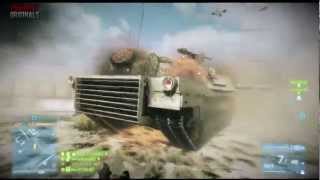 Battlefield 3  How real men C4 tanks [upl. by Ahsina68]