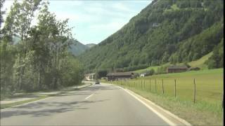 Bregenzerwald Fahrt Von Bezau nach Mellau 1 [upl. by Otrebire]