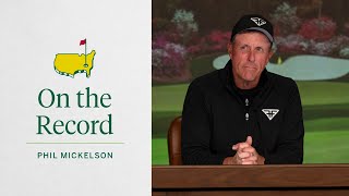 Phil Mickelson Reflects on a Great Day at Augusta National  The Masters [upl. by Schaefer]