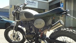 Bullit Hero 125 Scrambler wwwroosterscccom [upl. by Kari]