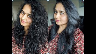 How I Straighten My Hair  Beauty Parlour కి వెళ్లకుండా ఇంట్లోనే Straightening ఇలా చేసుకోవచ్చు [upl. by Zarihs]