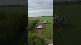 dépassement RALLYE TERRE DU GÂTINAIS 2024 buggy automobile gears dji rally rallyett [upl. by Gile]