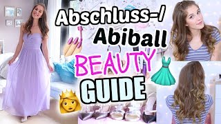 AbiBall Beauty Guide  TIPPS für Haare Makeup Kleid Fotos ♡ BarbaraSofie [upl. by Felicidad]