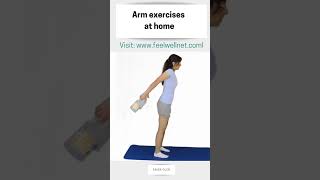 AtHome Arm Sculpting Quick amp Easy Exercises 💪🏠 [upl. by Orodoet211]