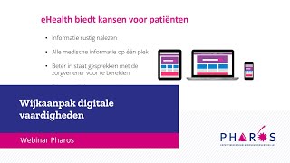 Webinar Wijkaanpak digitale vaardigheden  Pharos expertisecentrum gezondheidsverschillen [upl. by Scarito]